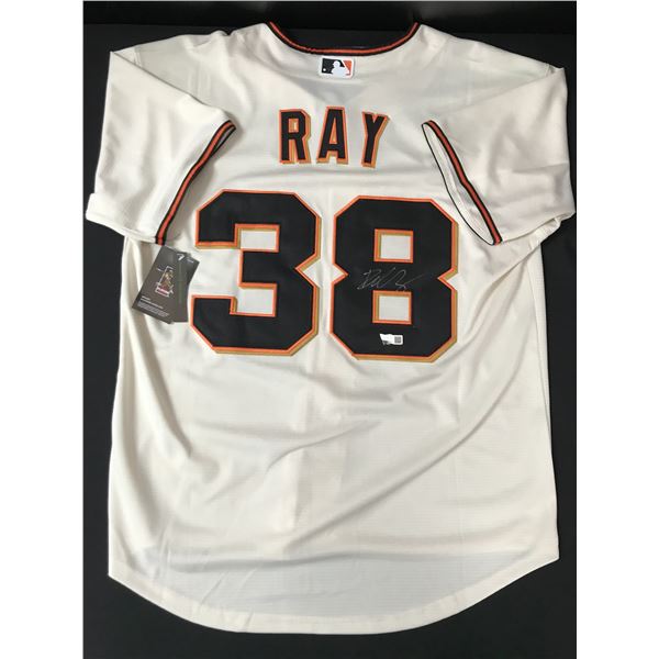 ROBBIE RAY SIGNED SAN FRANCISCO GIANTS CUSTOM JERSEY - ACE COA