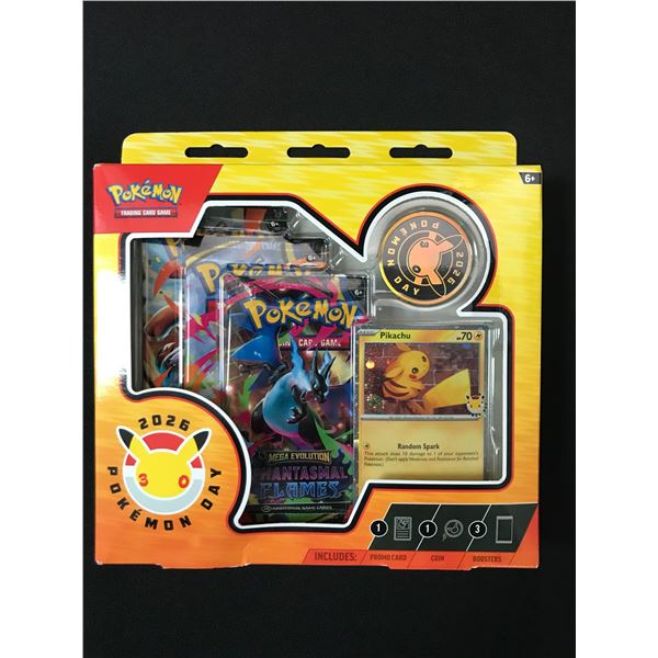 POKEMON 2026 POKEMON DAY SEALED TRADING CARDS BOX