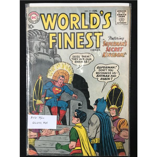 WORLD'S FINEST #111 (1960) - DC COMICS