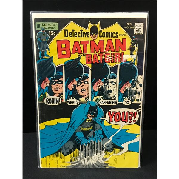 DETECTIVE COMICS #408 - DC COMICS