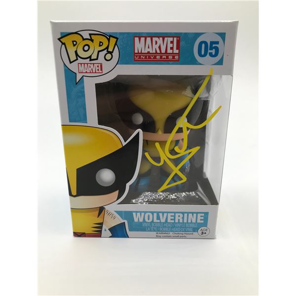 HUGH JACKMAN SIGNED WOLVERINE FUNKO POP - KB COA