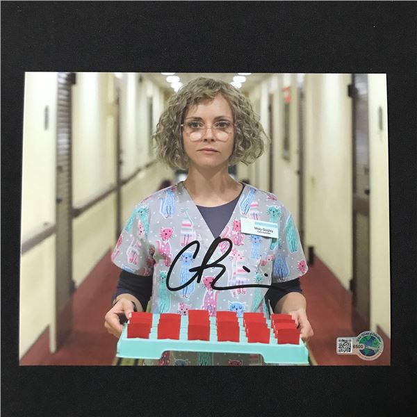 CHRISTINA RICCI SIGNED YELLOWJACKET 8X10 - WWOC COA