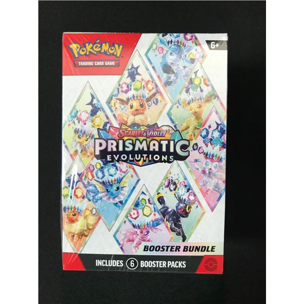 POKEMON TCG SCARLET & VIOLET PRISMATIC EVOLUTIONS SEALED BOOSTER BUNDLE BOX