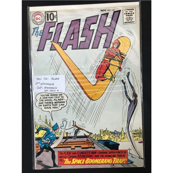 THE FLASH #124 (1961) 2ND APPEARANCE CAPTAIN BOOMERANG - DC COMICS