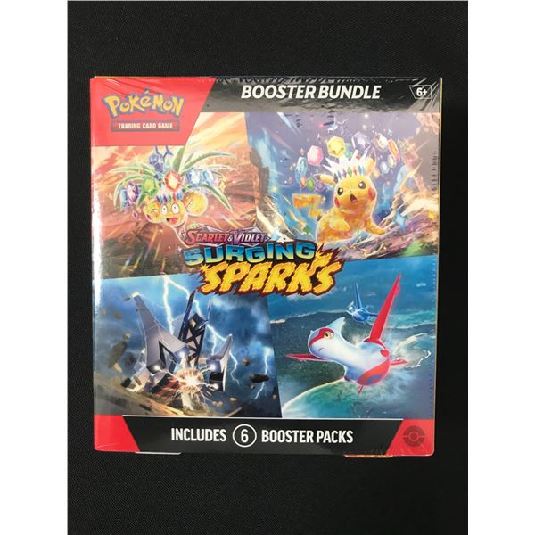 POKEMON TCG SCARLET & VIOLET SURGING SPARKS SEALED BOOSTER BUNDLE
