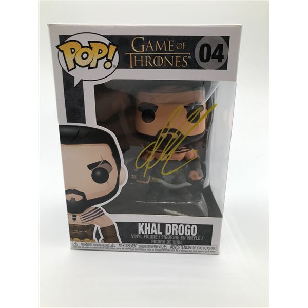 JASON MAMOA SIGNED KHAL DROGO GAME OF THRONES FUNKO POP - KB COA
