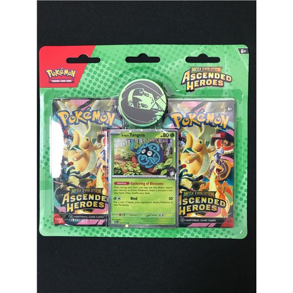 POKEMON TCG MEGA EVOLUTION ASCENDED HEROES SEALED BLISTER BOOSTER BOX