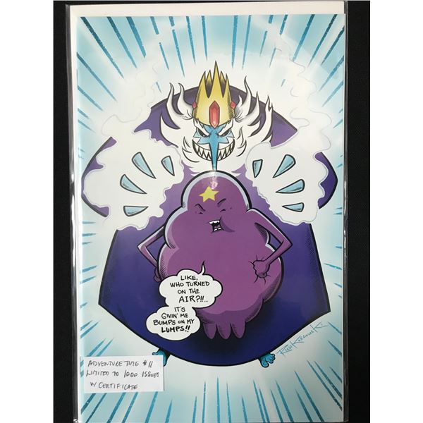 ADVENTURE TIME #11 LIMITED TO 1,000 COPIES WITH COA