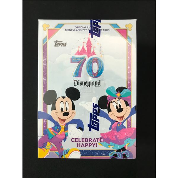 2025 TOPPS DISNEYLAND 70TH ANNIVERSARY SEALED TRADING CARDS BOX