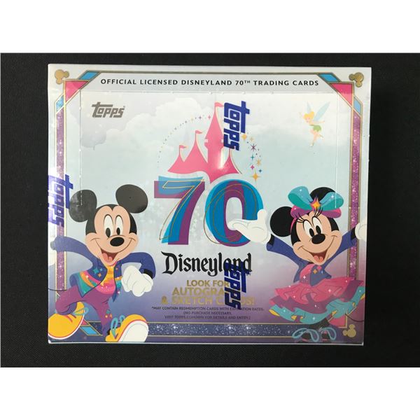2025 TOPPS DISNEYLAND 70TH ANNIVERSARY SEALED TRADING CARDS BOX