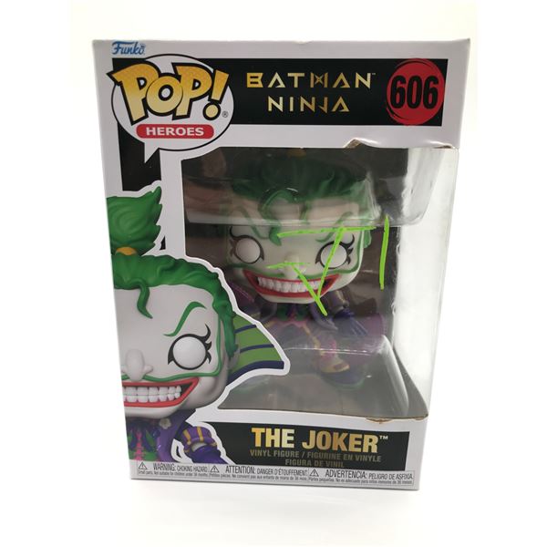 JARED LETO SIGNED THE JOKER FUNKO POP - KB COA