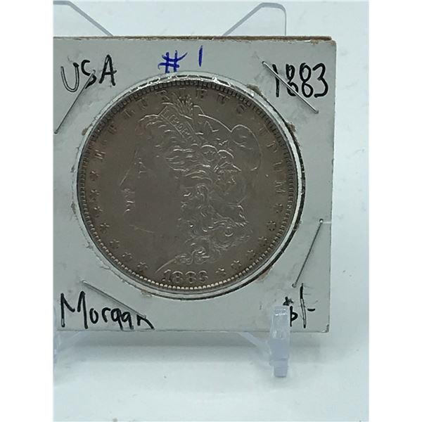 1883 MORGAN SILVER DOLLAR MINTED IN SAN FRANCISCO