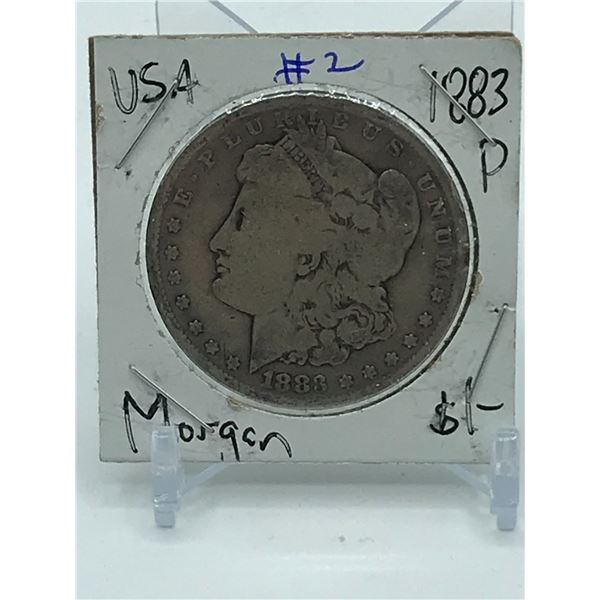1883 MORGAN SILVER DOLLAR MINTED IN PHILADELPHIA