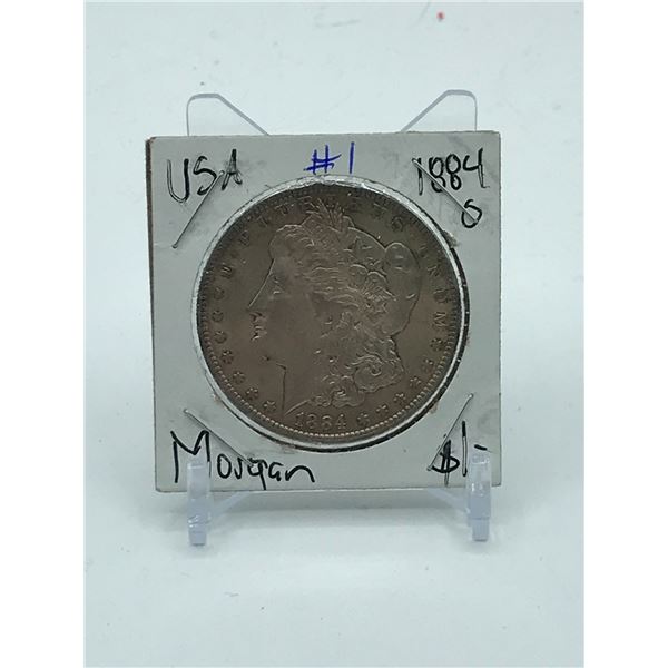 1884 MORGAN SILVER DOLLAR MINTED IN NEW ORLEANS