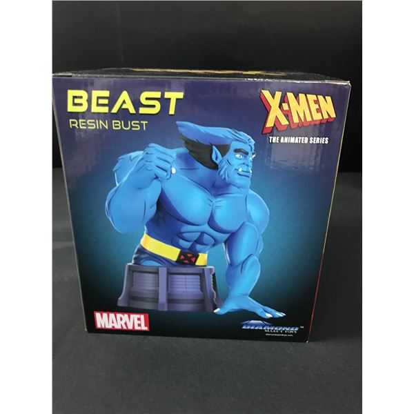 BEAST X-MEN THE ANIMATED SERIES RESIN BUST IN ORIGINAL PACKAGING