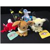 Image 1 : LOT OF 5 POKEMON STUFFIES