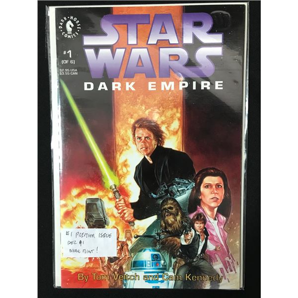 STAR WARS DARK EMPIRE #1 (1991) - DARK HORSE COMICS