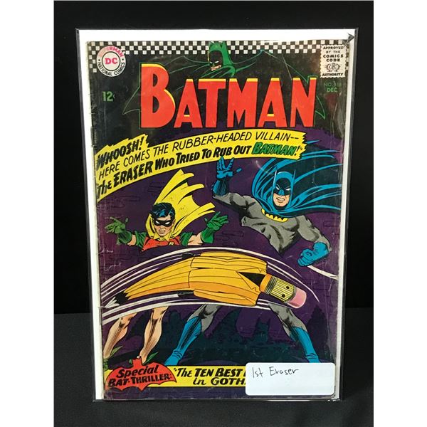 BATMAN #188 1ST ERASER - DC COMICS