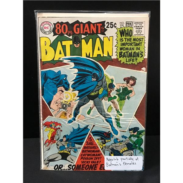 BATMAN #208 - DC COMICS