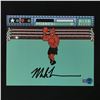 Image 1 : MIKE TYSON SIGNED PUNCH OUT 8X10 - WWOC COA