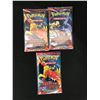 Image 1 : LOT OF 3 POKEMON TCG SCARLET & VIOLET DESTINED RIVALS SEALED BOOSTER PACKS