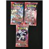 Image 1 : LOT OF 3 POKEMON TCG SCARLET & VIOLET DESTINED RIVALS SEALED BOOSTER PACKS