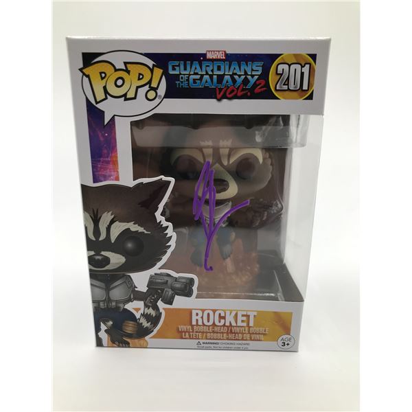 BRADLEY COOPER SIGNED ROCKET FUNKO POP - KB COA