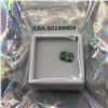 Image 1 : 1 CT MOISSANITE RADIANT CUT GREEN
