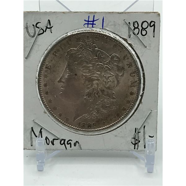 MORGAN SILVER DOLLAR - 1889