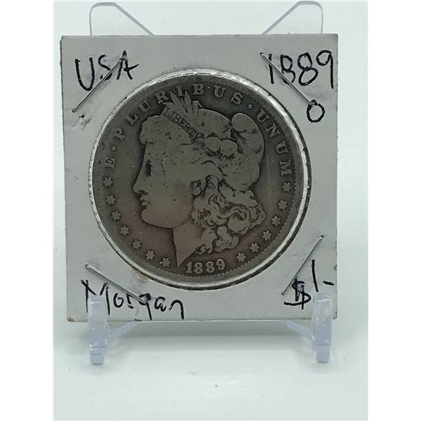 MORGAN SILVER DOLLAR - 1889 NEW ORLEANS MINT
