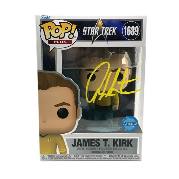 WILLIAM SHATNER SIGNED JAMES T. KIRK FUNKO POP - WWOC COA