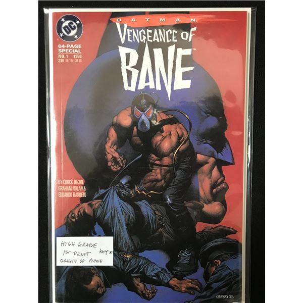 VENGEANCE OF BANE #1 1ST PRINT - DC COMICS