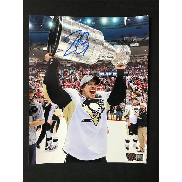SIDNEY CROSBY SIGNED 8X10 - ACE COA