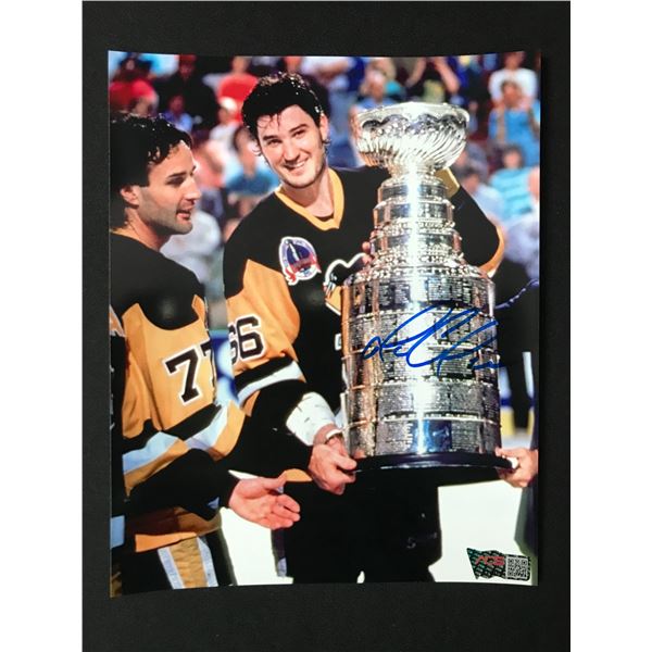 MARIO LEMIEUX SIGNED 8X10 - ACE COA