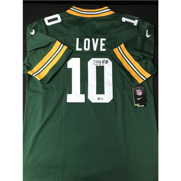 JORDAN LOVE SIGNED GREEN BAY PACKERS CUSTOM JERSEY - ACE COA
