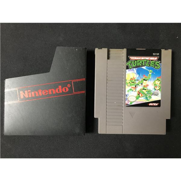 TEENAGE MUTANT NINJA TURTLES NINTENDO ENTERTAINMENT SYSTEM GAME