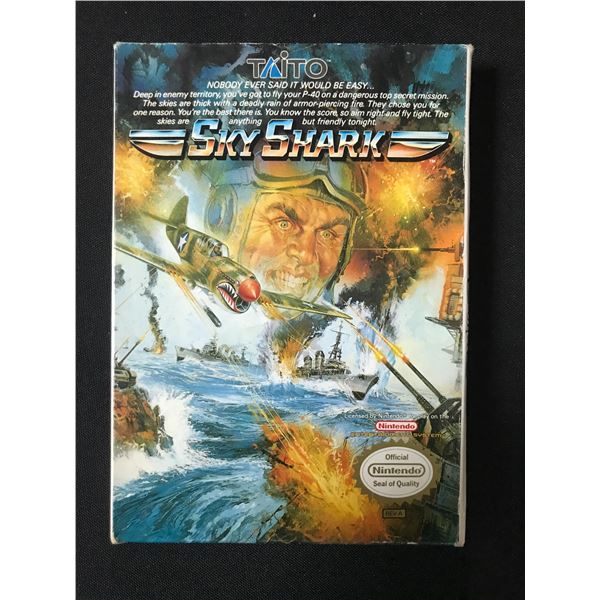 SKY SHARK NINTENDO ENTERTAINMENT SYSTEM GAME