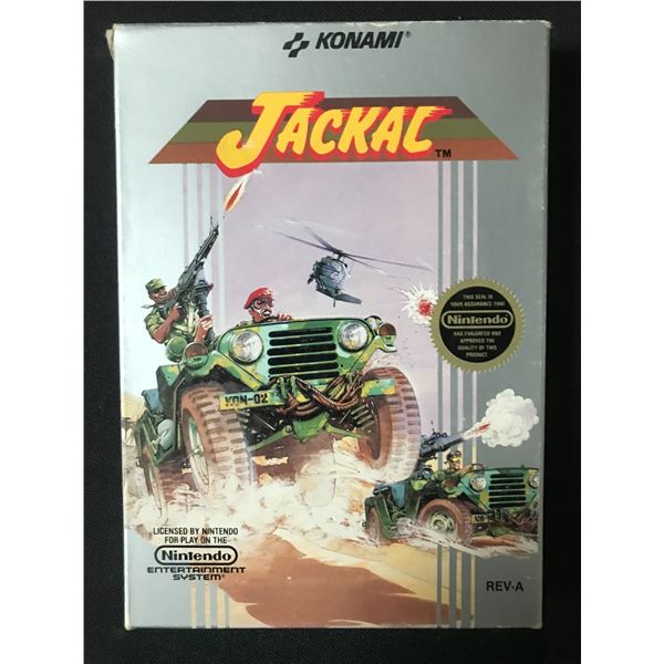 JACKAL NINTENDO ENTERTAINMENT SYSTEM GAME