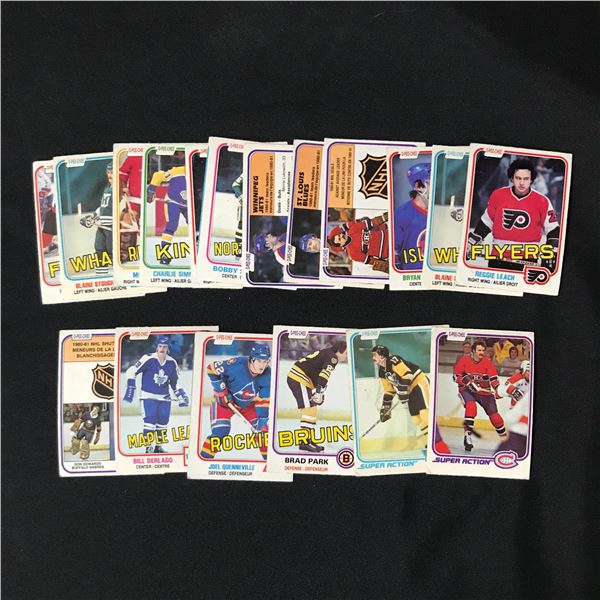 LOT OF LOOSE 1980'S OPC HOCKEY TRADING CARDS