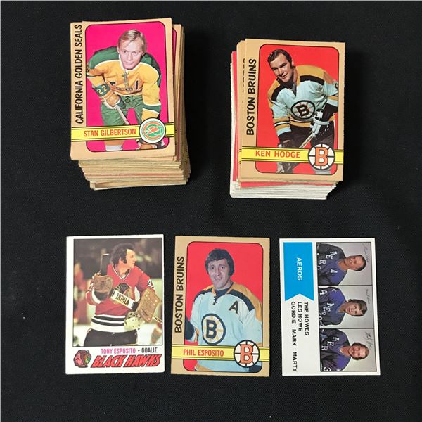 LOT OF 1972 OPC NHL HOCKEY TRADING CARDS