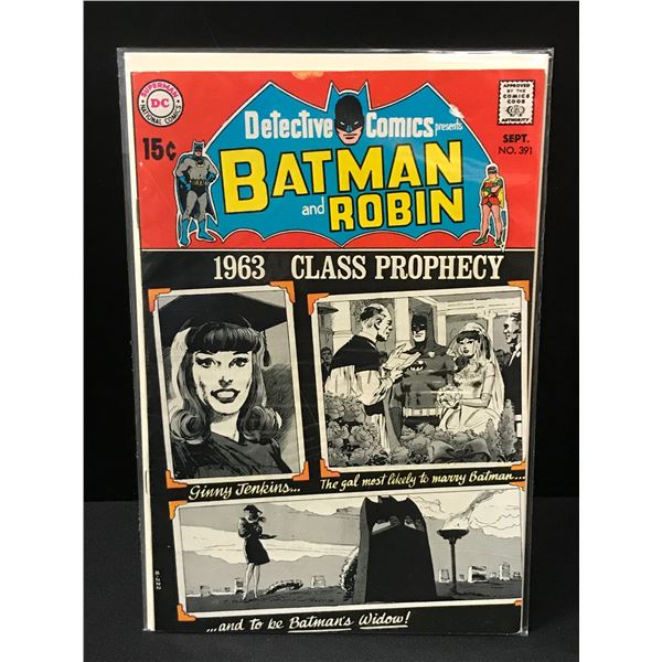 DETECTIVE COMICS #391 - DC COMICS