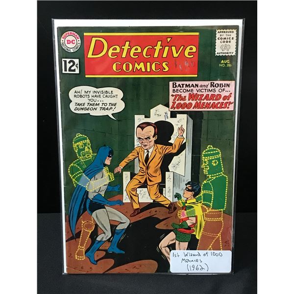 DETECTIVE COMICS #306 1ST WIZARD OF 1000 MENACES (1962) - DC COMICS