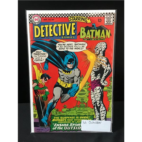 DETECTIVE COMICS #356 1ST OUTSIDER - DC COMICS