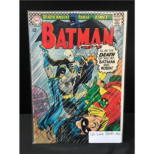 BATMAN #180 1ST LORD DEATH MAN - DC COMICS