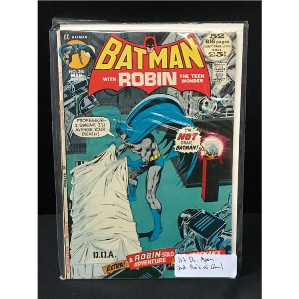 BATMAN #240 1ST DR. MOON (DC COMICS)