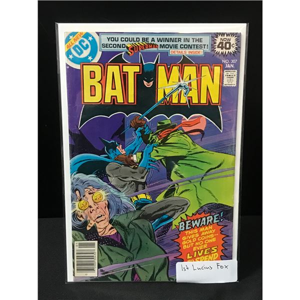 BATMAN #307 1ST LUCIUS FOX - DC COMICS