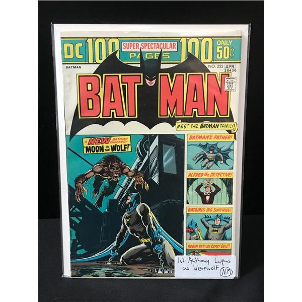 BATMAN #255 1ST ANTHONY LUPUS AS WEREWOLF - DC COMICS