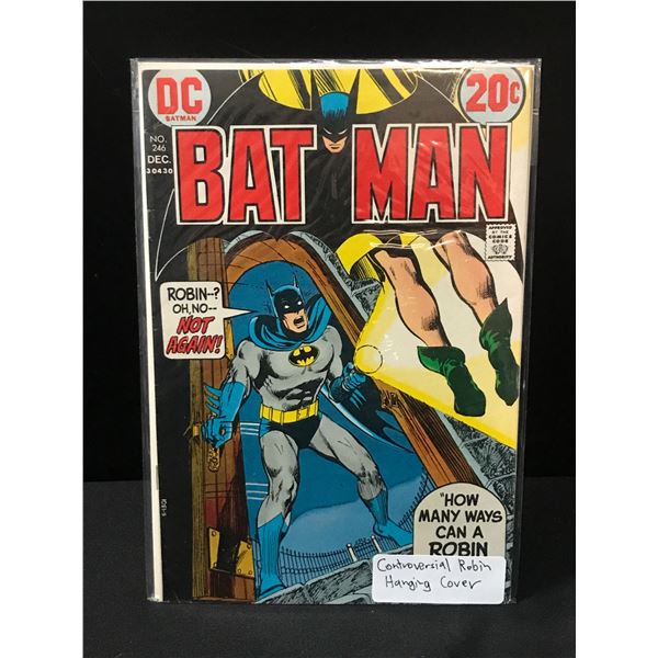 BATMAN #246 CONTROVERSIAL ROBIN HANGING COVER - DC COMICS