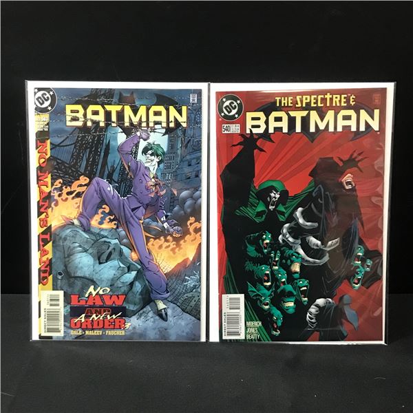 LOT OF 2 COMICS FEATURING BATMAN - DC COMICS