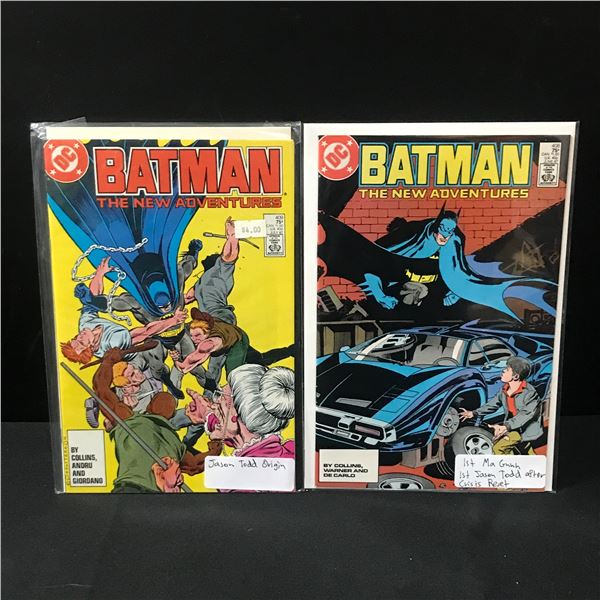 LOT OF 2 BATMAN THE NEW ADVENTURES #408-409 - DC COMICS